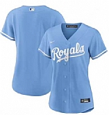 Women's Kansas City Royals Customized Light Blue Jersey,baseball caps,new era cap wholesale,wholesale hats